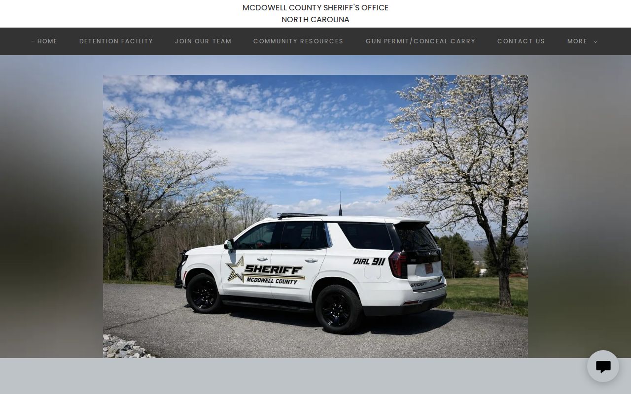 McDowell County criminal records sheriff website